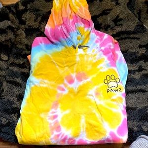 Pawz hoodie, medium.